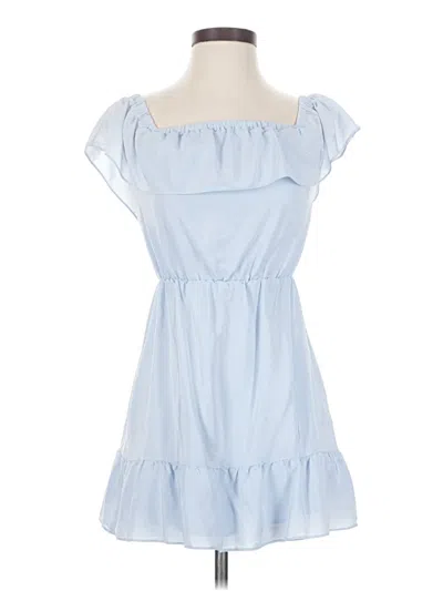 Pre-owned Club Monaco Casual Dress In Blue