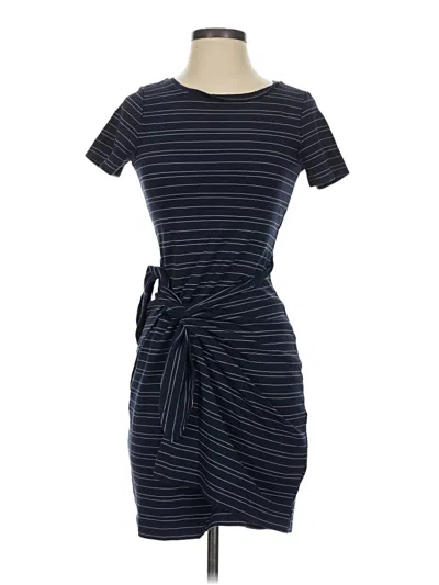 Pre-owned Club Monaco Casual Dress In Blue