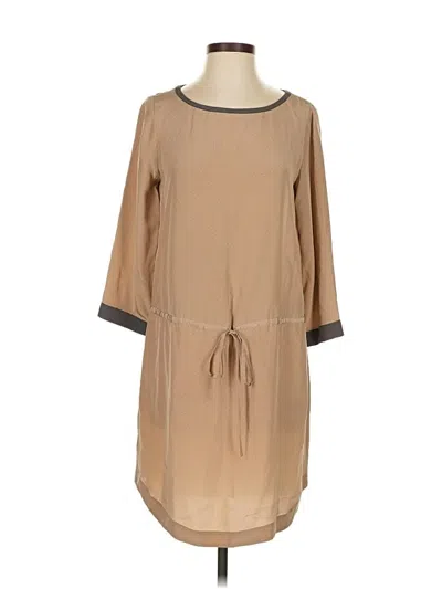 Pre-owned Club Monaco Casual Dress In Brown