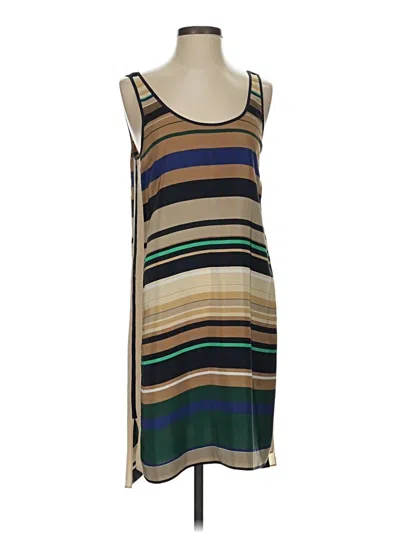 Pre-owned Club Monaco Casual Dress In Brown