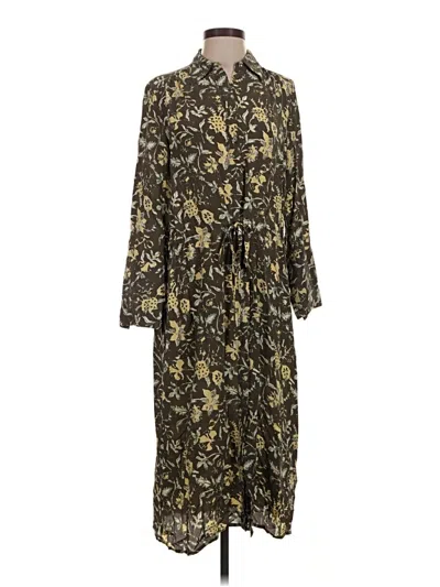 Pre-owned Club Monaco Casual Dress In Gold