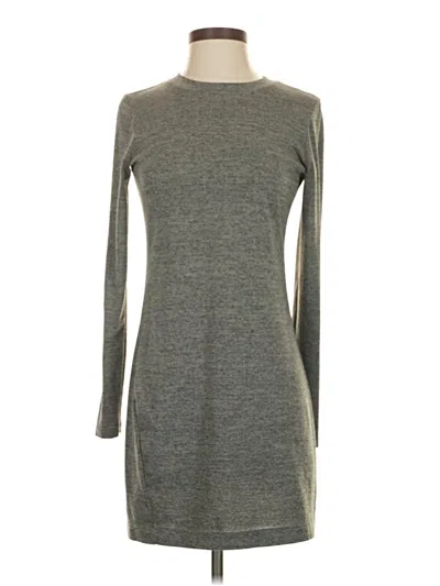 Pre-owned Club Monaco Casual Dress In Gray