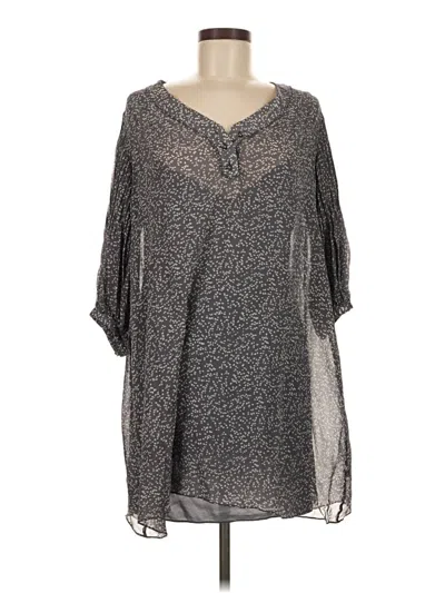 Pre-owned Club Monaco Casual Dress In Gray