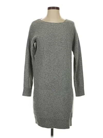 Pre-owned Club Monaco Casual Dress In Gray