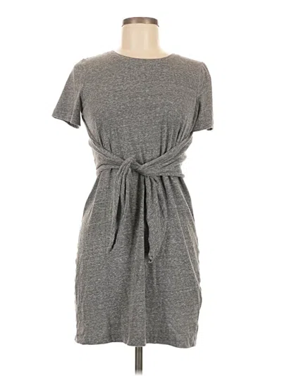 Pre-owned Club Monaco Casual Dress In Gray