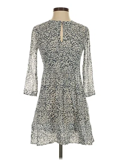 Pre-owned Club Monaco Casual Dress In Gray