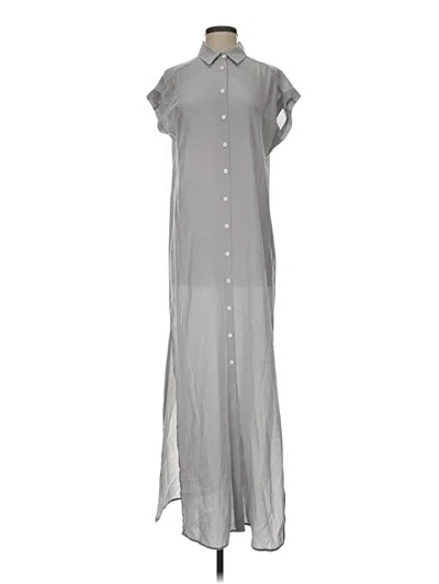 Pre-owned Club Monaco Casual Dress In Gray