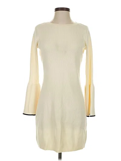 Pre-owned Club Monaco Casual Dress In Ivory