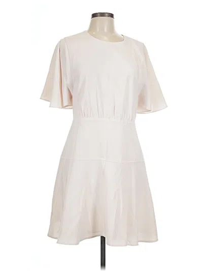 Pre-owned Club Monaco Casual Dress In Ivory