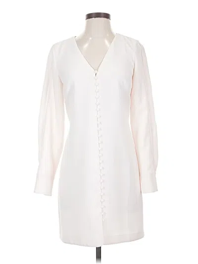 Pre-owned Club Monaco Casual Dress In Ivory