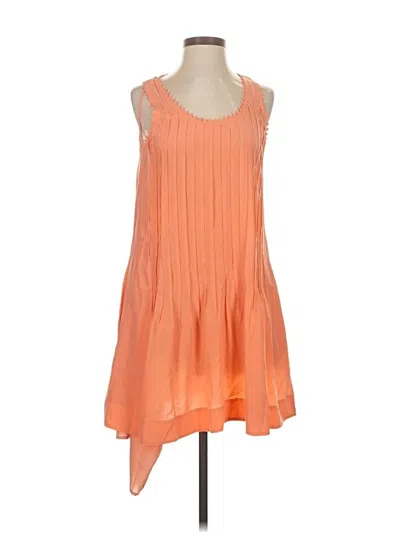 Pre-owned Club Monaco Casual Dress In Pink