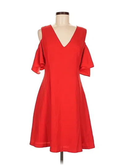 Pre-owned Club Monaco Casual Dress In Red