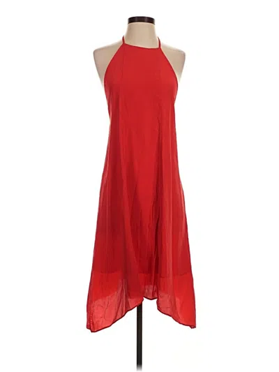 Pre-owned Club Monaco Casual Dress In Red