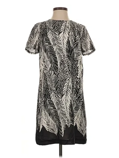 Pre-owned Club Monaco Casual Dress In Silver