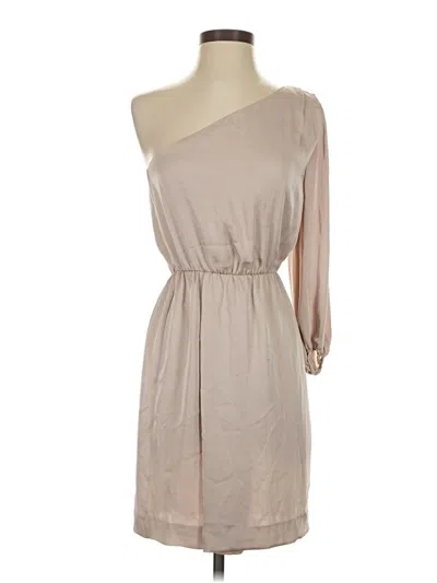 Pre-owned Club Monaco Casual Dress In Tan