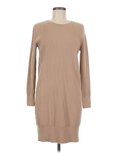 Pre-owned Club Monaco Casual Dress In Tan