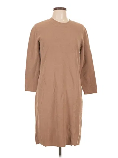 Pre-owned Club Monaco Casual Dress In Tan