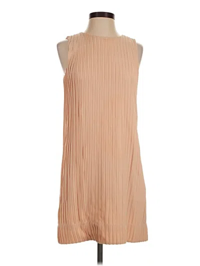 Pre-owned Club Monaco Casual Dress In Tan
