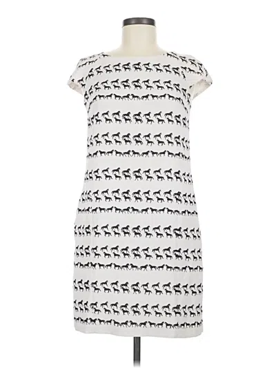 Pre-owned Club Monaco Casual Dress In White