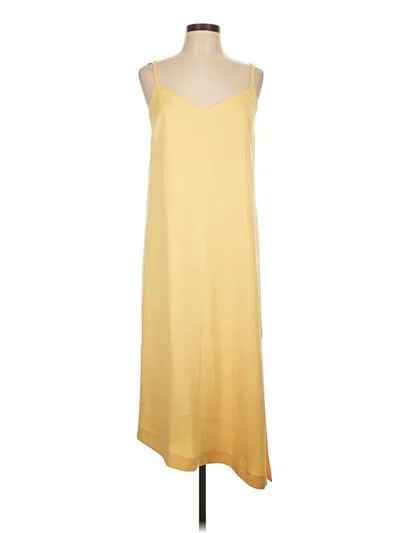 Pre-owned Club Monaco Casual Dress In Yellow
