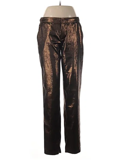 Pre-owned Club Monaco Casual Pants In Gold