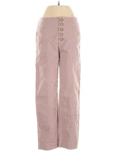 Pre-owned Club Monaco Casual Pants In Pink