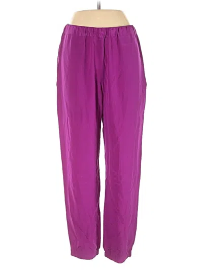 Pre-owned Club Monaco Casual Pants In Purple