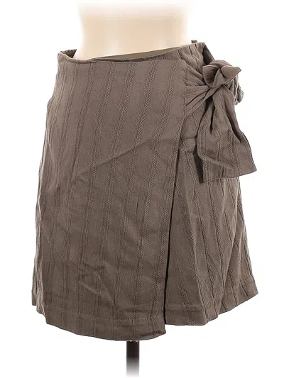 Pre-owned Club Monaco Casual Skirt In Brown