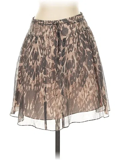 Pre-owned Club Monaco Casual Skirt In Brown