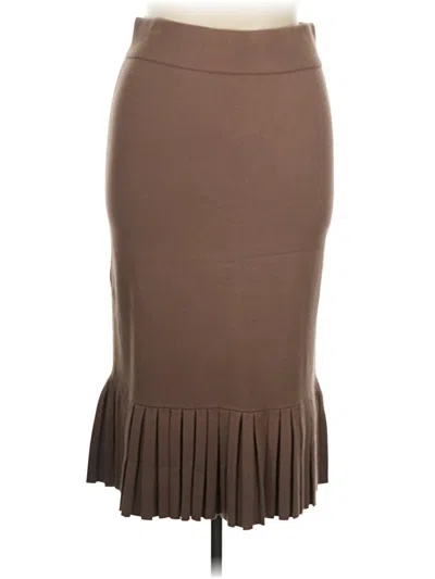 Pre-owned Club Monaco Casual Skirt In Brown