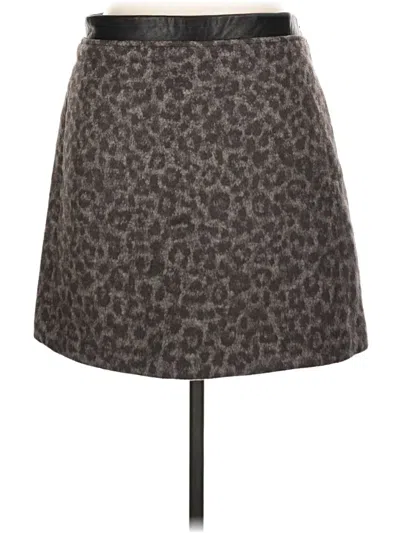 Pre-owned Club Monaco Casual Skirt In Gray