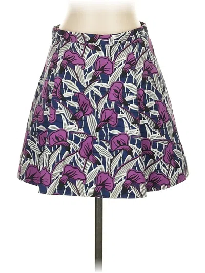 Pre-owned Club Monaco Casual Skirt In Purple