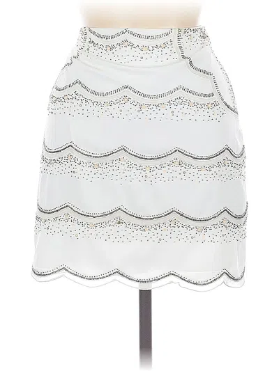 Pre-owned Club Monaco Casual Skirt In White