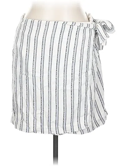 Pre-owned Club Monaco Casual Skirt In White