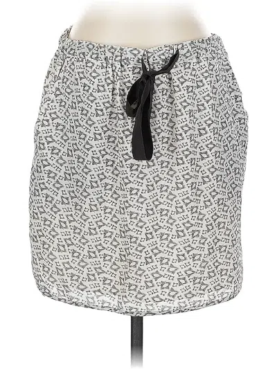 Pre-owned Club Monaco Casual Skirt In White