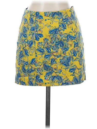 Pre-owned Club Monaco Casual Skirt In Yellow