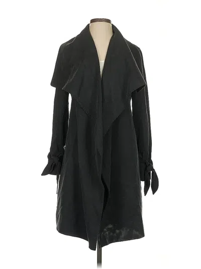 Pre-owned Club Monaco Coat In Black