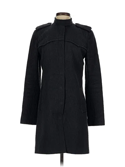 Pre-owned Club Monaco Coat In Black