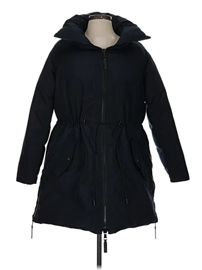 Pre-owned Club Monaco Coat In Black