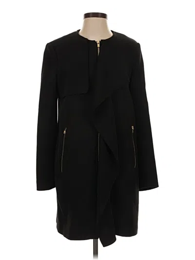 Pre-owned Club Monaco Coat In Black