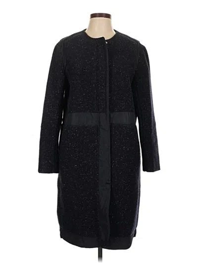 Pre-owned Club Monaco Coat In Black