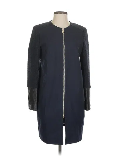 Pre-owned Club Monaco Coat In Blue