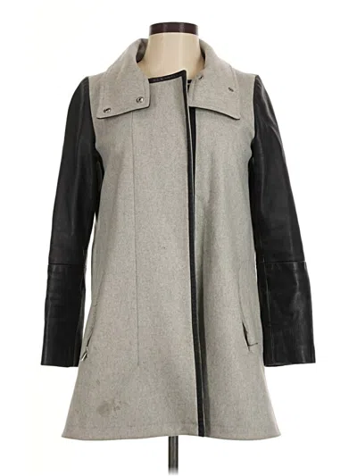 Pre-owned Club Monaco Coat In Gray
