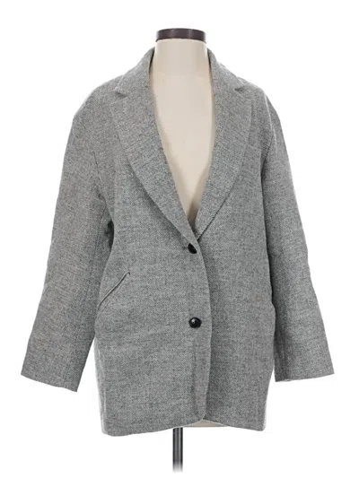 Pre-owned Club Monaco Coat In Gray