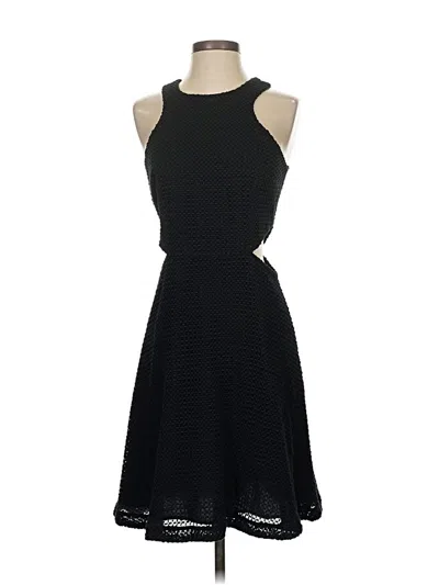 Pre-owned Club Monaco Cocktail Dress In Black