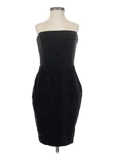 Pre-owned Club Monaco Cocktail Dress In Black