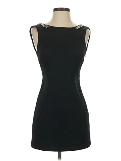 Pre-owned Club Monaco Cocktail Dress In Black