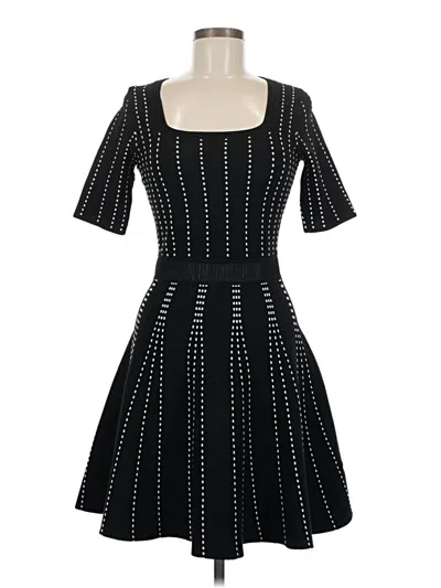 Pre-owned Club Monaco Cocktail Dress In Black
