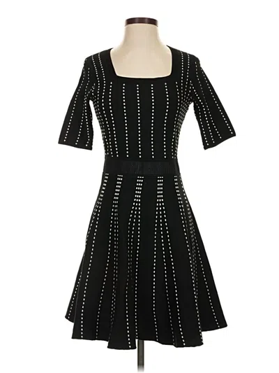 Pre-owned Club Monaco Cocktail Dress In Black