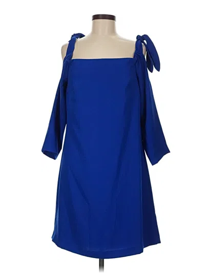 Pre-owned Club Monaco Cocktail Dress In Blue